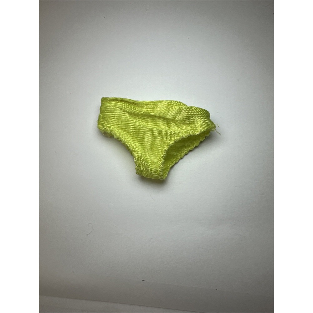 Vintage 1985 Jem and the Holograms Pizzazz Green Doll Panties Hasbro Accessory